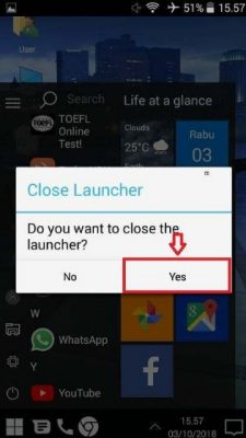 Cara Mengubah Tampilan Android Seperti Windows 10 (No Root)