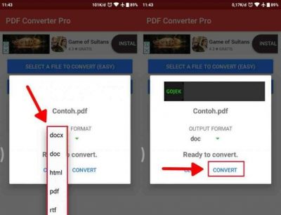 Cara Mengubah File PDF ke Word di Android Paling Mudah