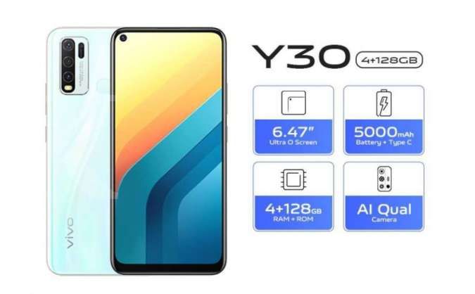 Harga Dan Spesifikasi Hp Vivo Y30 Serta Review Lengkapnya