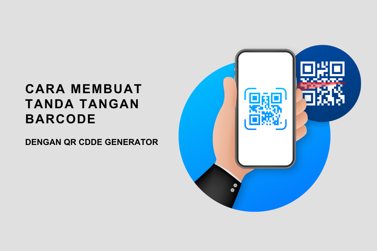 Cara Membuat Tanda Tangan Barcode Qr Dengan Logo