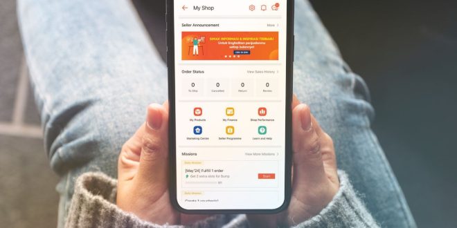 Cara Jualan di Shopee untuk Pemula Lewat HP