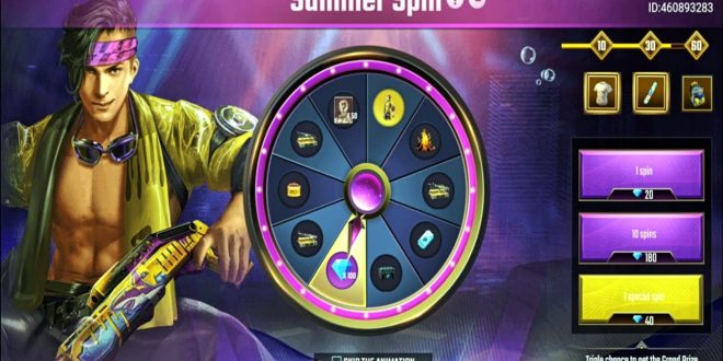 summer spin Free Fire