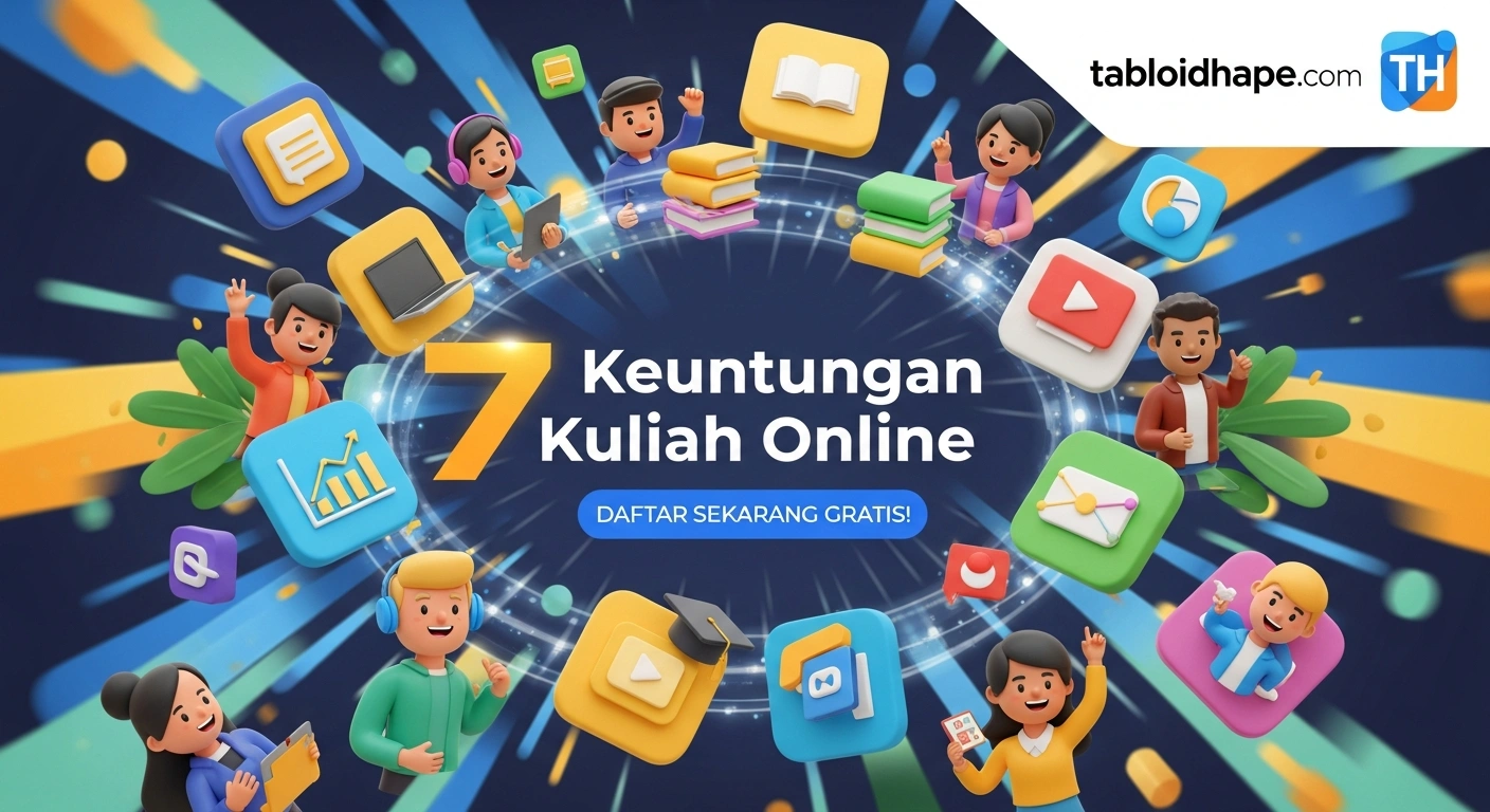 Keuntungan Kuliah Online