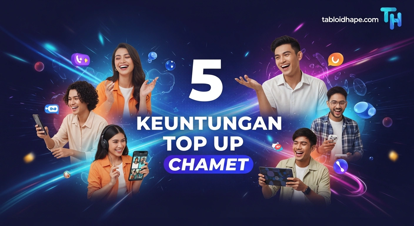 5 Keuntungan Top Up Chamet: Gampang, Aman, & Langsung Masuk Saldo! 1 Keuntungan Top Up Chamet