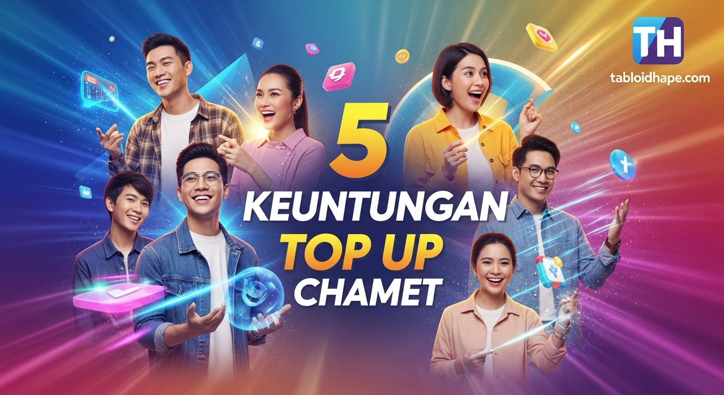 5 Keuntungan Top Up Chamet: Gampang, Aman, & Langsung Masuk Saldo! 5 Keuntungan Top Up Chamet