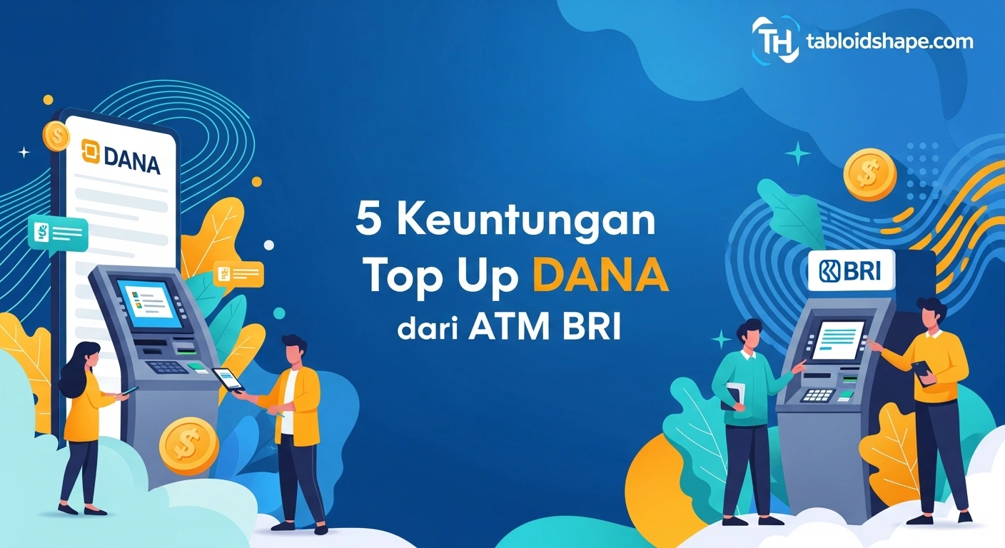 Keuntungan Top Up DANA dari ATM BRI