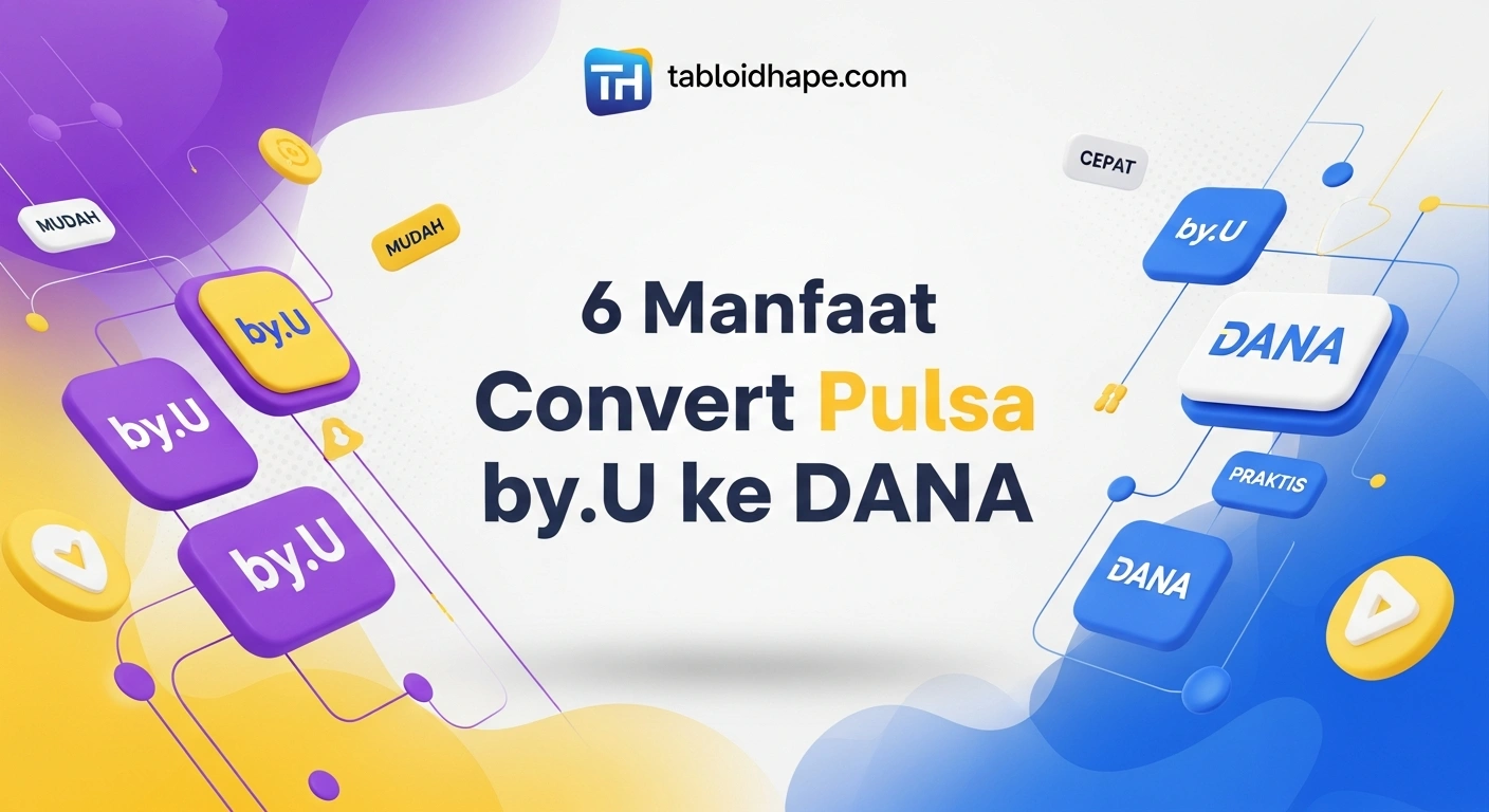 Convert Pulsa by.U ke DANA