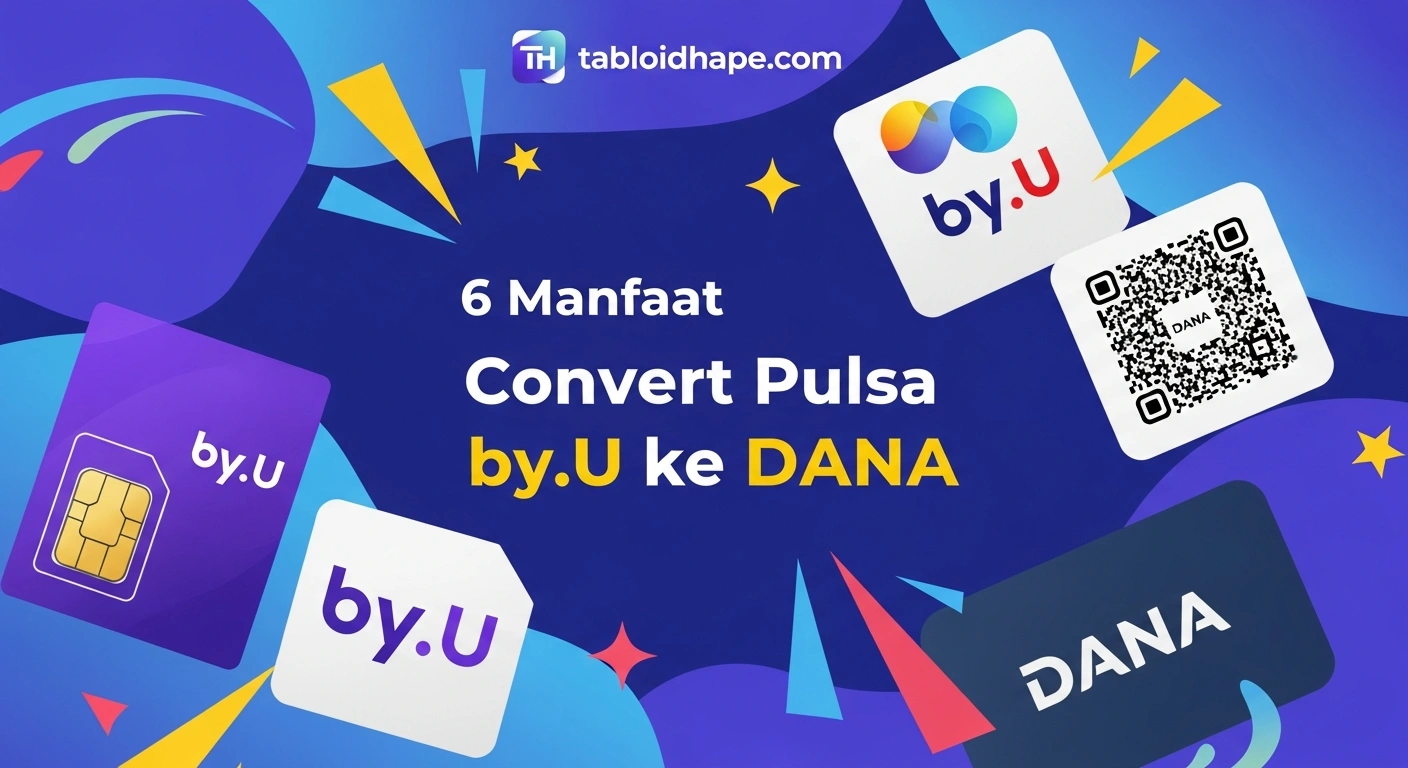 Convert Pulsa by.U ke DANA