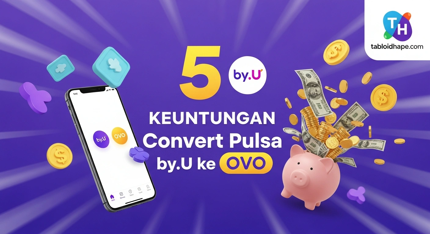 Keuntungan Convert Pulsa by.U ke OVO