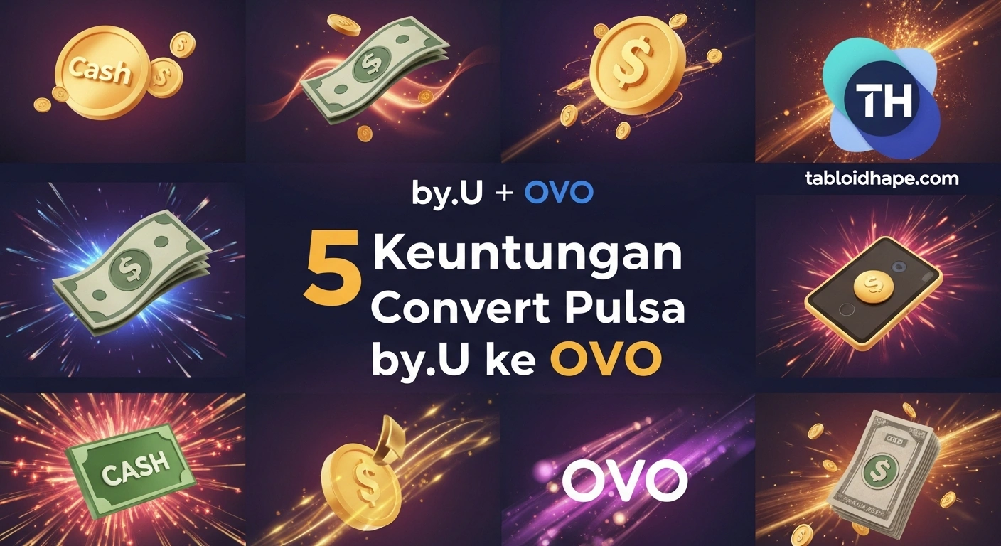 Keuntungan Convert Pulsa by.U ke OVO