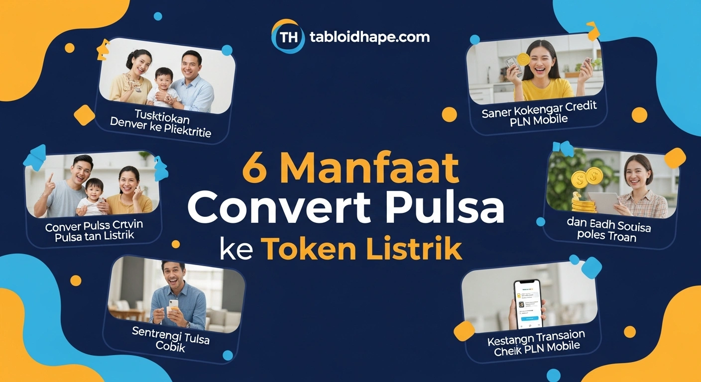 Manfaat Convert Pulsa ke Token