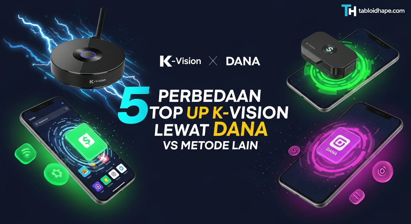 Top Up K-Vision Lewat DANA