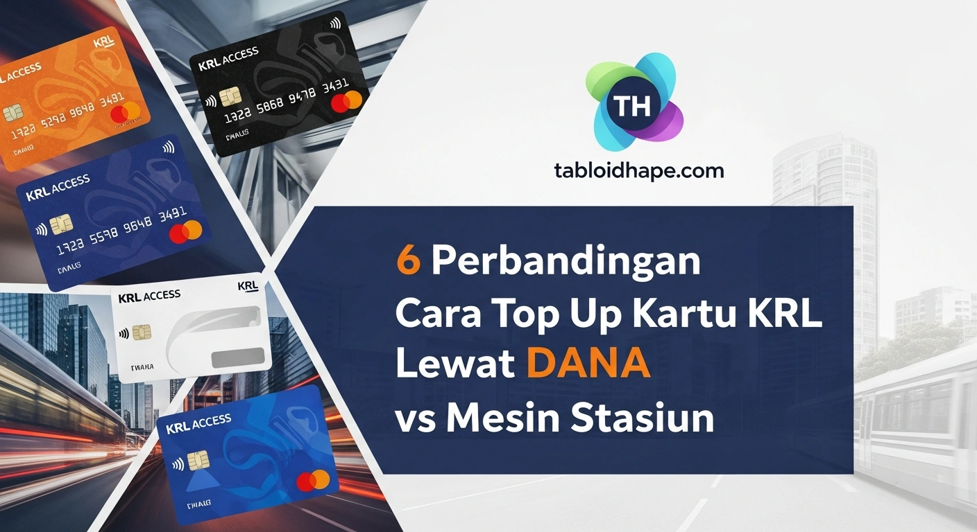 Cara Top Up Kartu KRL Lewat DANA vs Mesin
