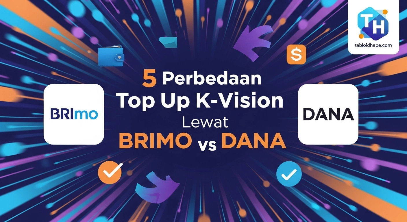 Top Up K-Vision Lewat BRImo vs DANA